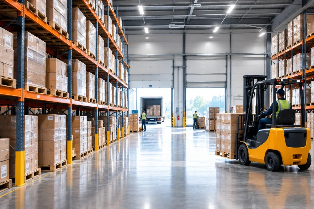 Logistiek schoonmaak